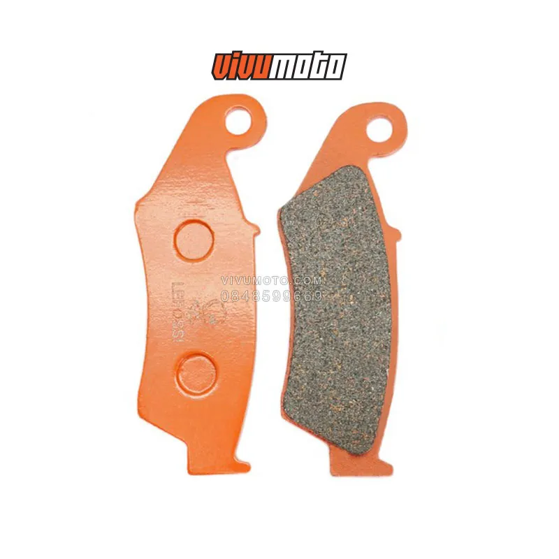 Má phanh trước sợi gốm, sợi carbon LEFOSSI cho Kawasaki KLX250 93-07/ D-Tracker 98-07 / KLX300R / KLX450 / KLX650/ KDX200, 220 / KX125, 250, 450, 500