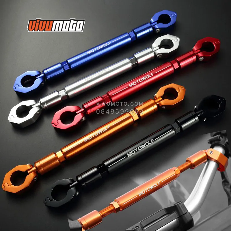 Thanh giằng ghi đông 22mm Motowolf