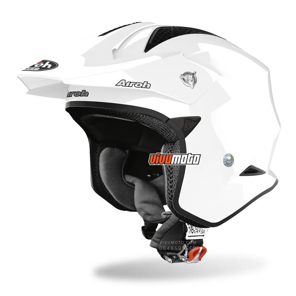 Mũ bảo hiểm Airoh TRR S Color White Gloss