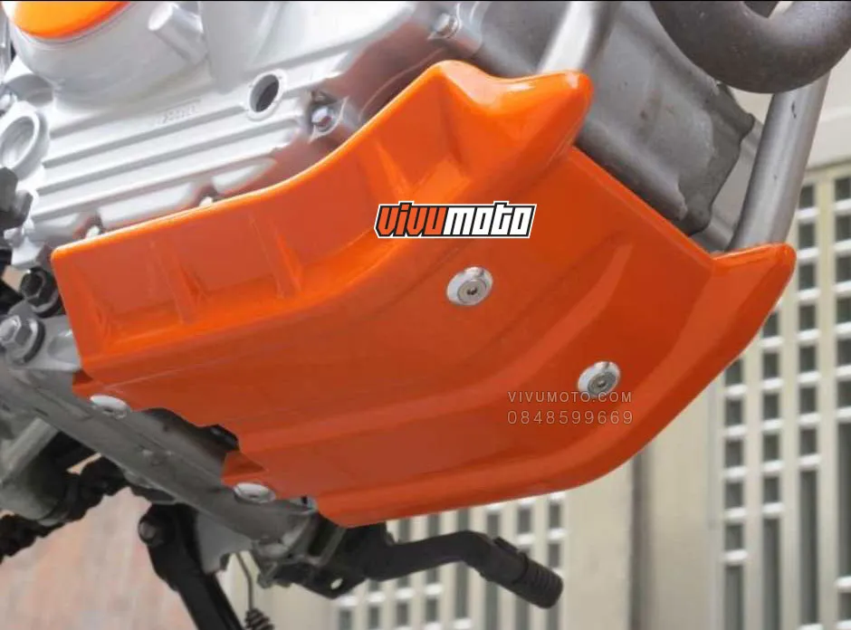 Ốp gầm / skid plate nhựa tổng hợp cho Yamaha Serow 250 (XT250 2005+) / Tricker (XG250) / XT250X