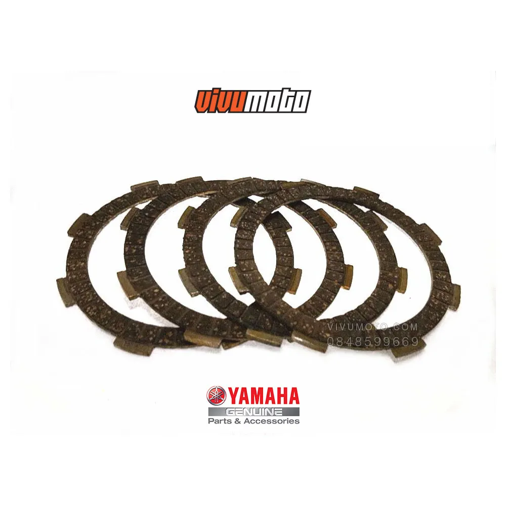 Bộ lá côn (ly hợp) - lá bố Yamaha XTZ125 / YB125SP / YBR125 chính hãng